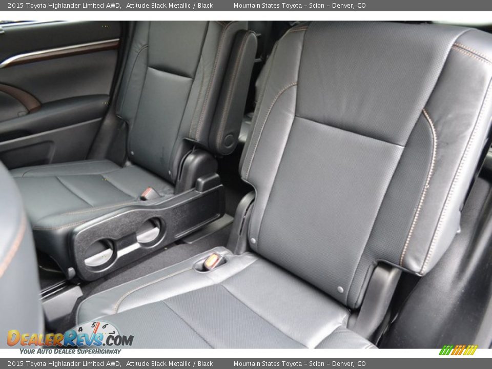 2015 Toyota Highlander Limited AWD Attitude Black Metallic / Black Photo #7
