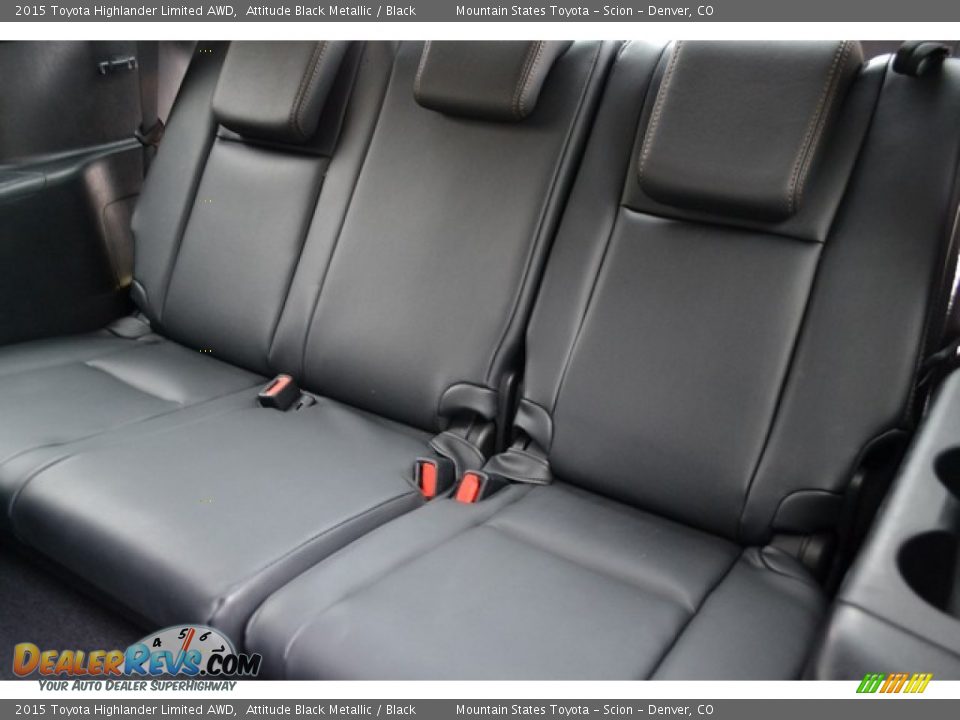 2015 Toyota Highlander Limited AWD Attitude Black Metallic / Black Photo #8