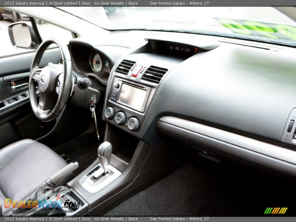 2013 Subaru Impreza 2.0i Sport Limited 5 Door Ice Silver Metallic / Black Photo #9