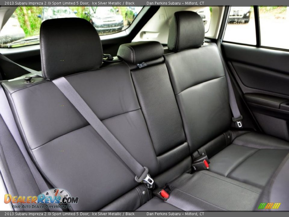 2013 Subaru Impreza 2.0i Sport Limited 5 Door Ice Silver Metallic / Black Photo #14