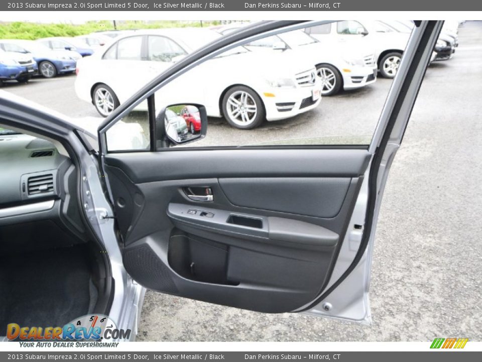2013 Subaru Impreza 2.0i Sport Limited 5 Door Ice Silver Metallic / Black Photo #19