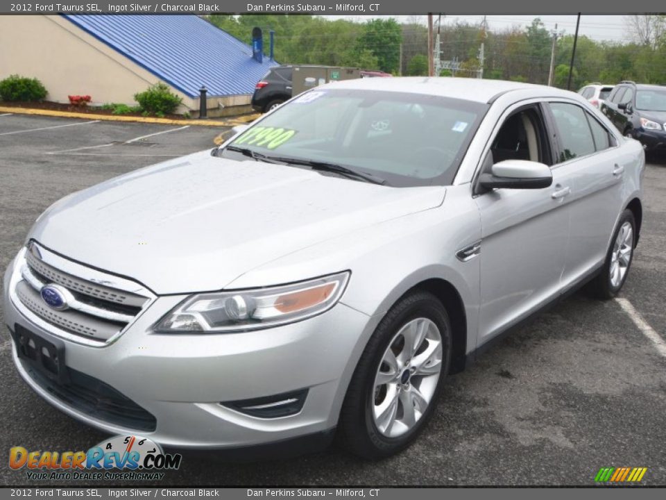 2012 Ford Taurus SEL Ingot Silver / Charcoal Black Photo #3