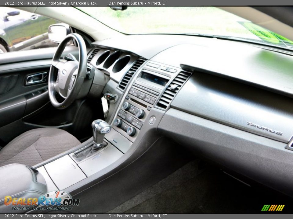 2012 Ford Taurus SEL Ingot Silver / Charcoal Black Photo #9