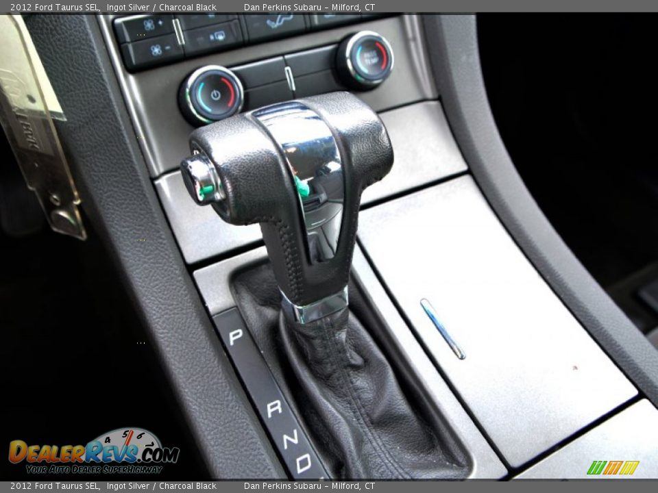 2012 Ford Taurus SEL Ingot Silver / Charcoal Black Photo #12