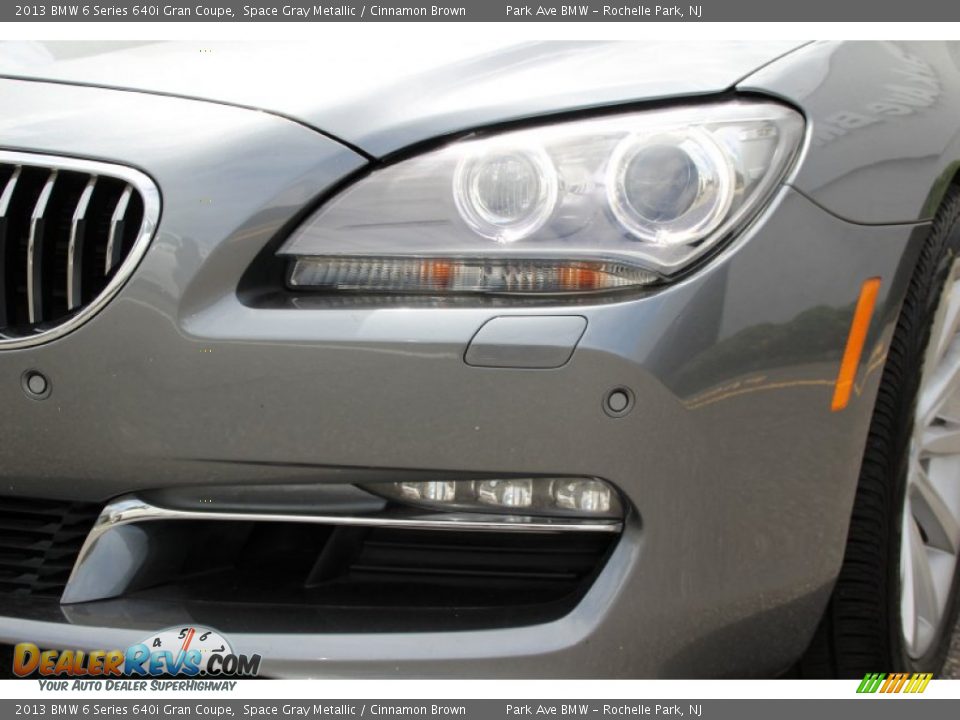 2013 BMW 6 Series 640i Gran Coupe Space Gray Metallic / Cinnamon Brown Photo #31