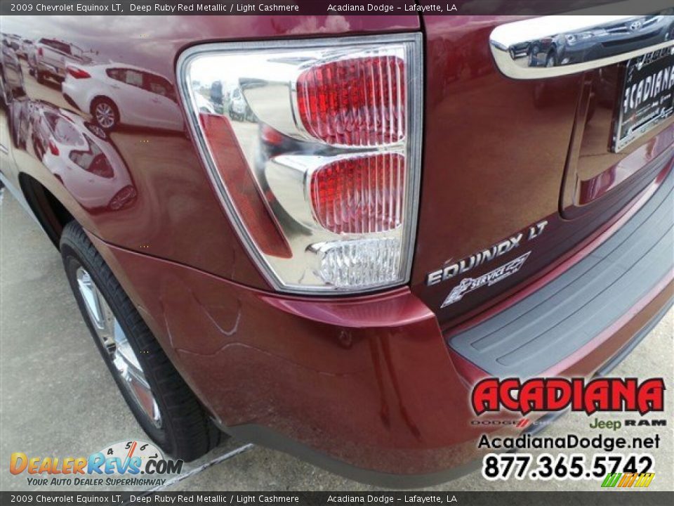2009 Chevrolet Equinox LT Deep Ruby Red Metallic / Light Cashmere Photo #5