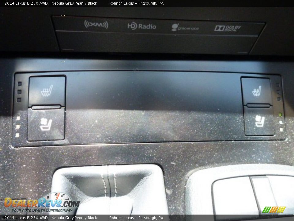 2014 Lexus IS 250 AWD Nebula Gray Pearl / Black Photo #22