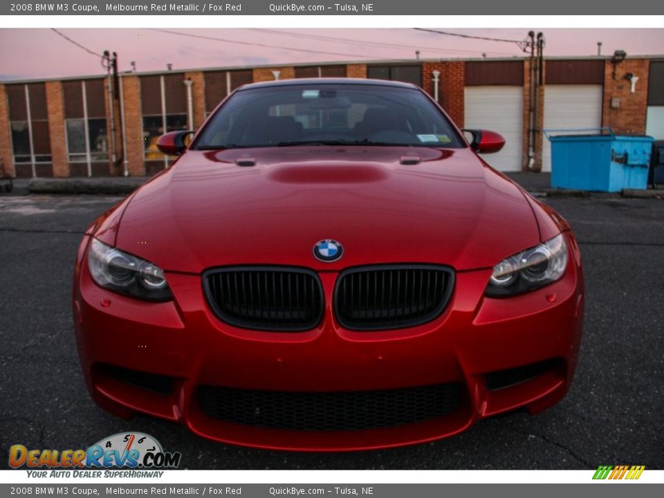 2008 BMW M3 Coupe Melbourne Red Metallic / Fox Red Photo #2