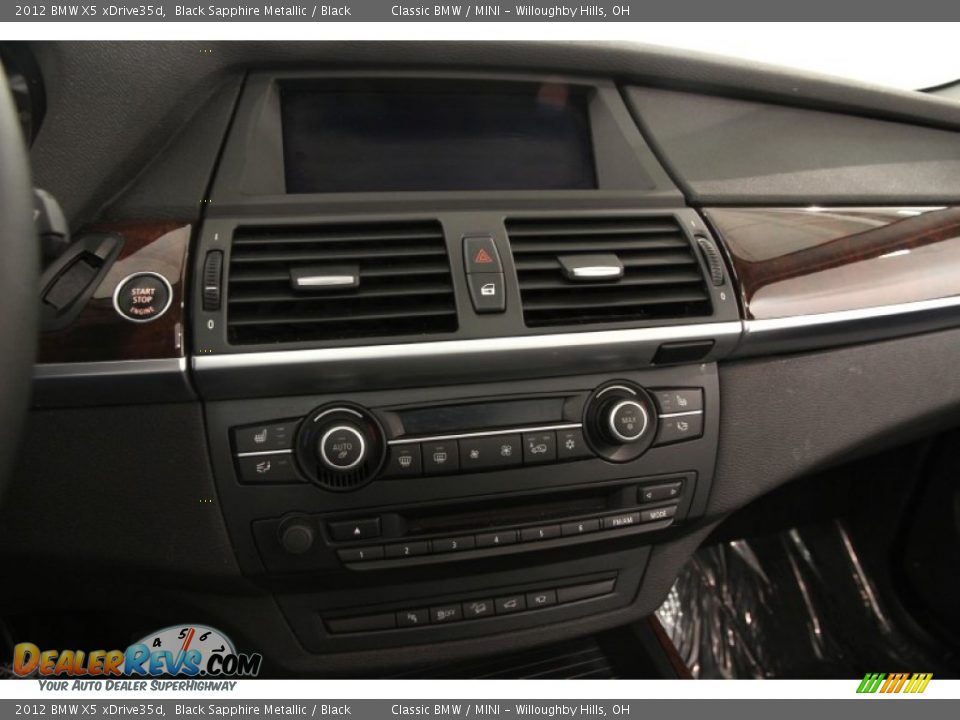 2012 BMW X5 xDrive35d Black Sapphire Metallic / Black Photo #9