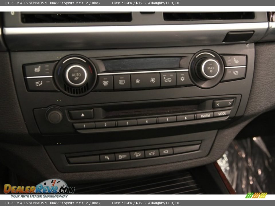 2012 BMW X5 xDrive35d Black Sapphire Metallic / Black Photo #10