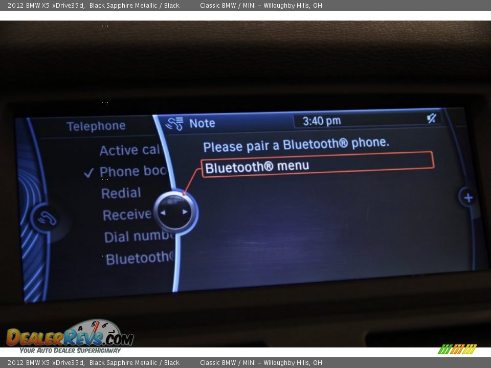 2012 BMW X5 xDrive35d Black Sapphire Metallic / Black Photo #12