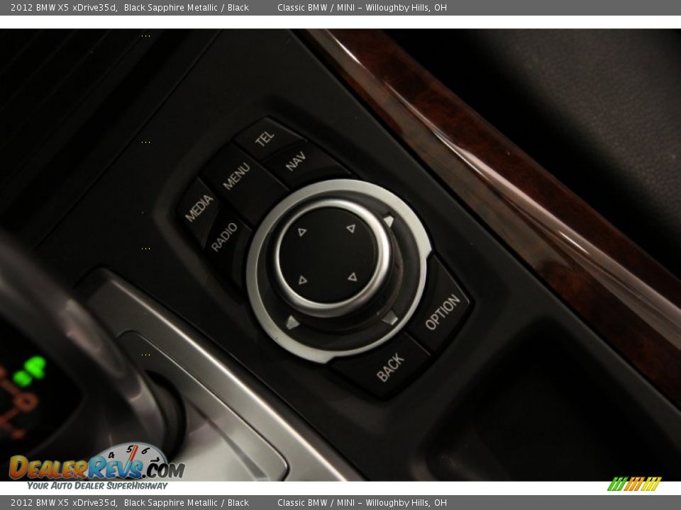 2012 BMW X5 xDrive35d Black Sapphire Metallic / Black Photo #15