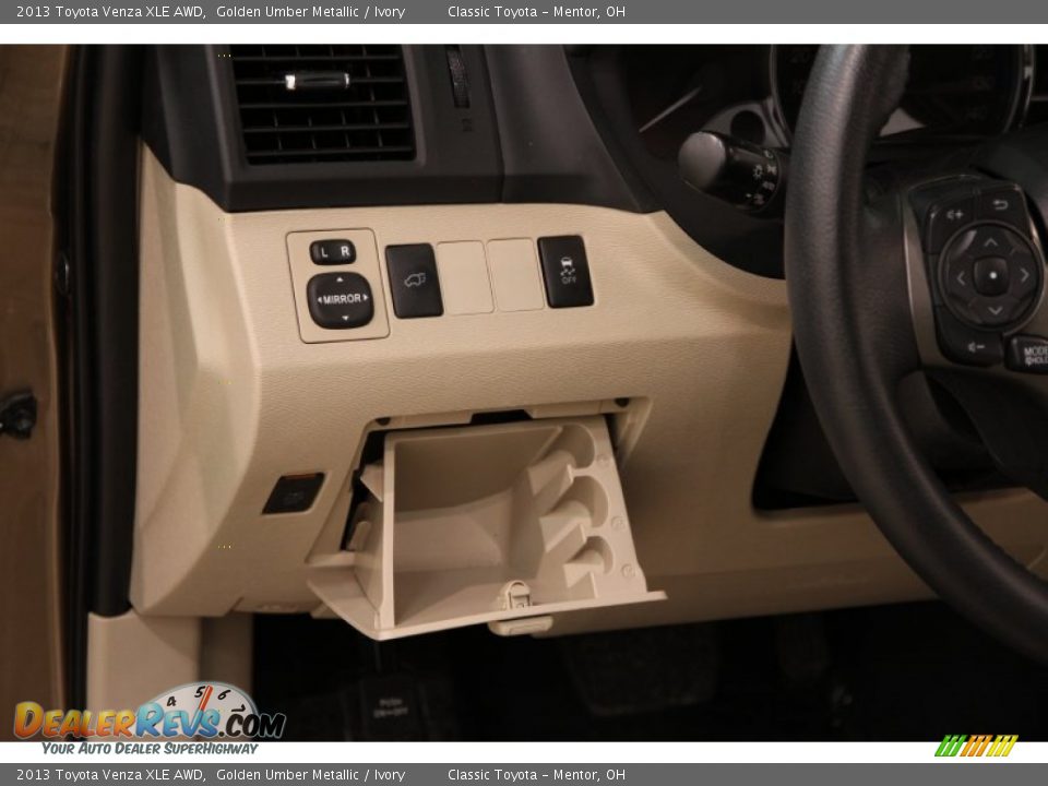 2013 Toyota Venza XLE AWD Golden Umber Metallic / Ivory Photo #5