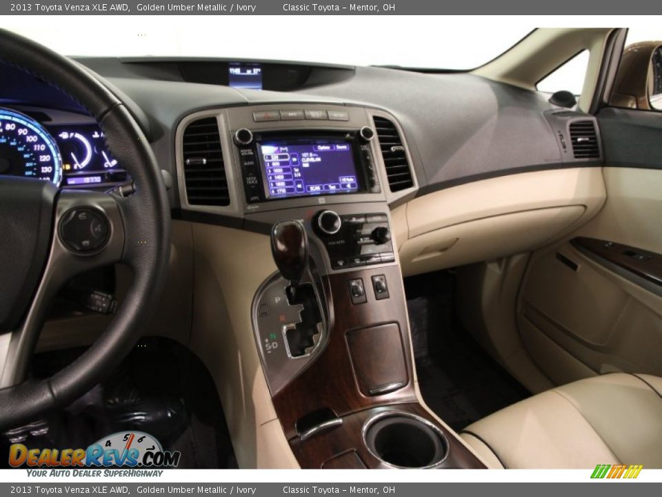 2013 Toyota Venza XLE AWD Golden Umber Metallic / Ivory Photo #10
