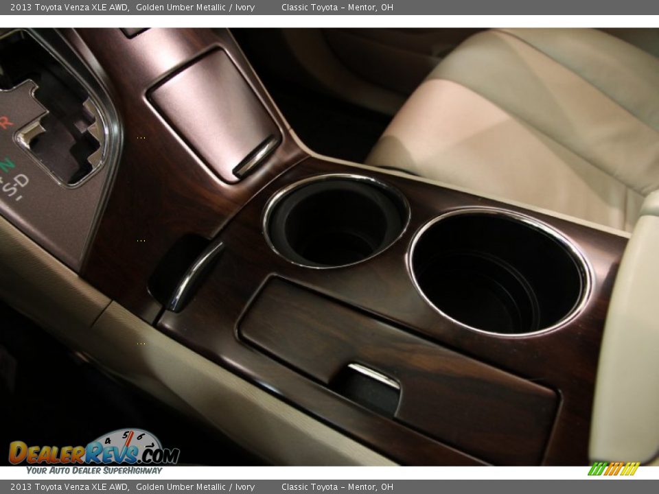 2013 Toyota Venza XLE AWD Golden Umber Metallic / Ivory Photo #15