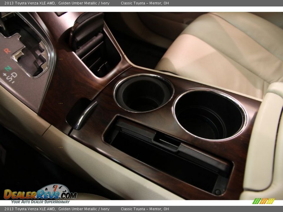 2013 Toyota Venza XLE AWD Golden Umber Metallic / Ivory Photo #16