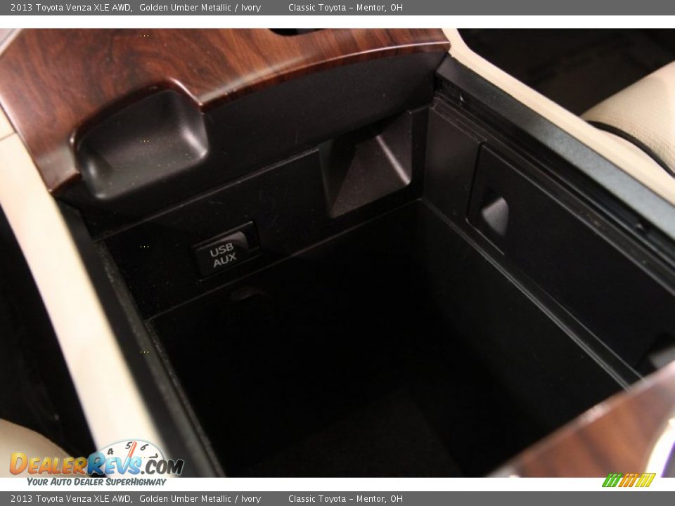 2013 Toyota Venza XLE AWD Golden Umber Metallic / Ivory Photo #18