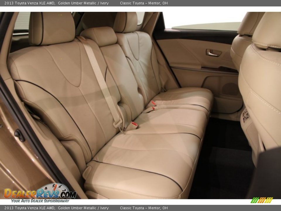2013 Toyota Venza XLE AWD Golden Umber Metallic / Ivory Photo #20