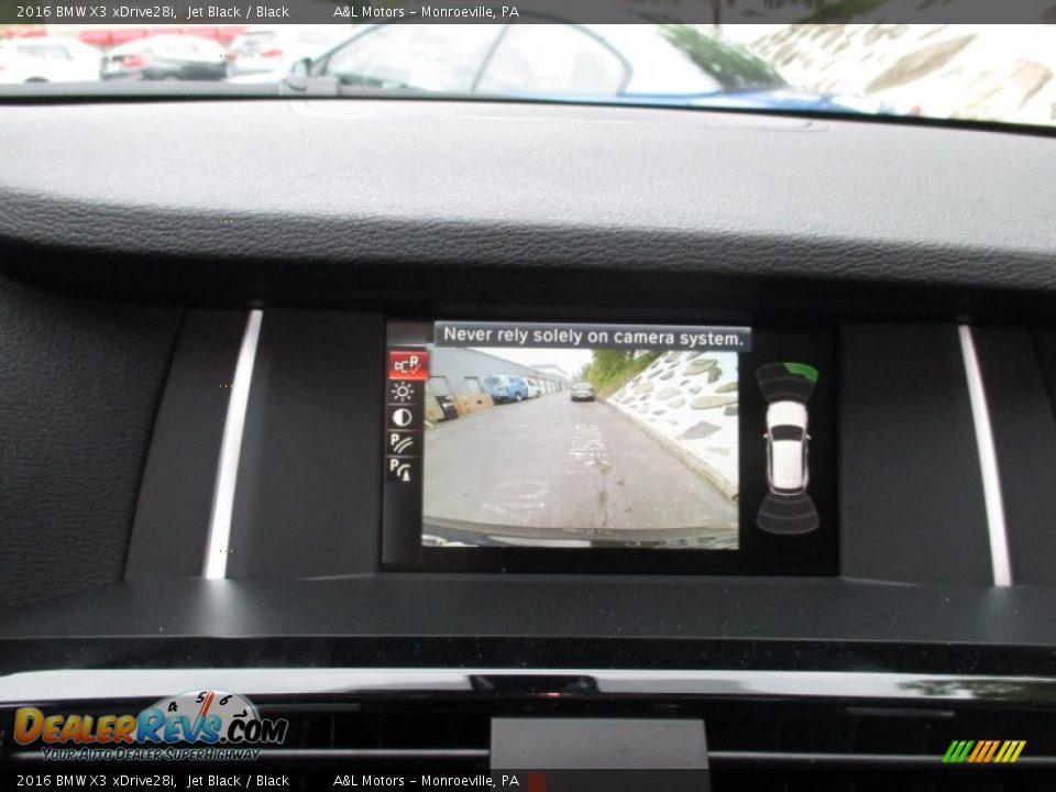 2016 BMW X3 xDrive28i Jet Black / Black Photo #18