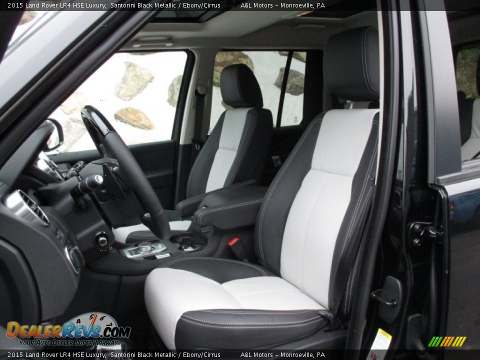 2015 Land Rover LR4 HSE Luxury Santorini Black Metallic / Ebony/Cirrus Photo #11