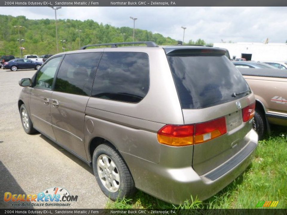 2004 Honda Odyssey EX-L Sandstone Metallic / Fern Photo #3