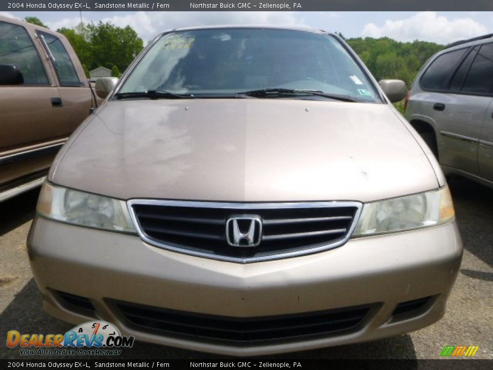 2004 Honda Odyssey EX-L Sandstone Metallic / Fern Photo #10