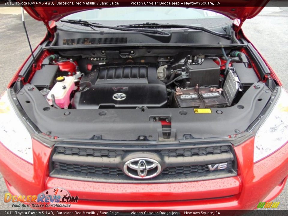 2011 Toyota RAV4 V6 4WD 3.5 Liter DOHC 16-Valve Dual VVT-i V6 Engine Photo #10