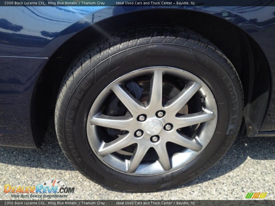 2006 Buick Lucerne CXL Ming Blue Metallic / Titanium Gray Photo #3