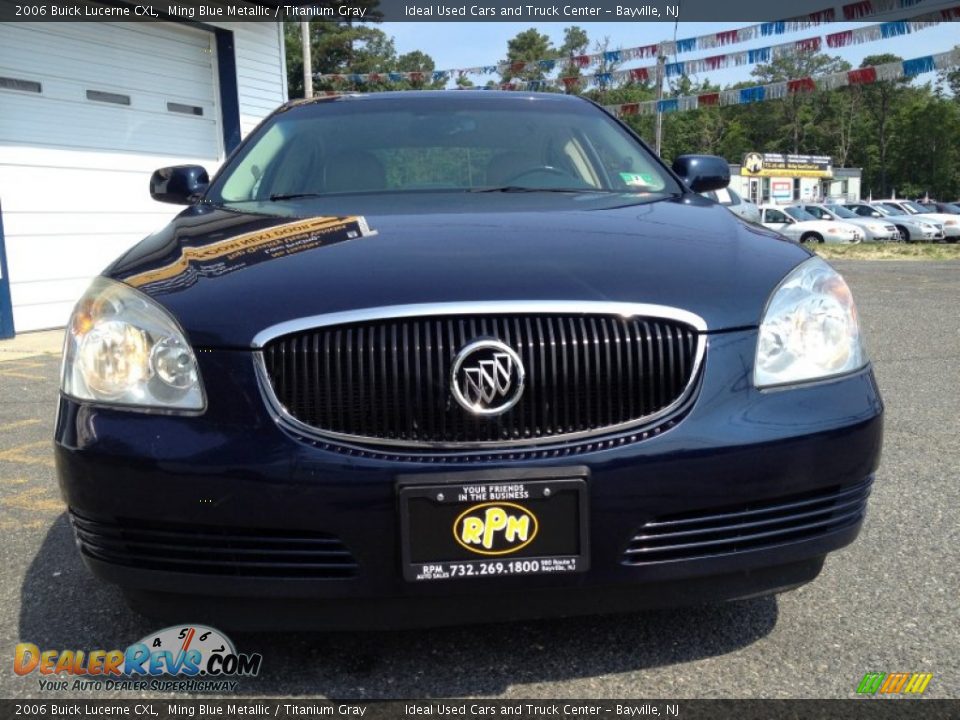 2006 Buick Lucerne CXL Ming Blue Metallic / Titanium Gray Photo #4