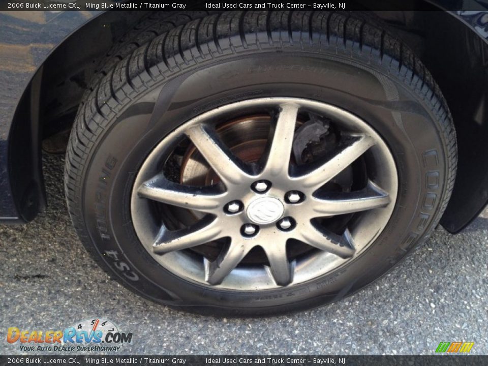 2006 Buick Lucerne CXL Ming Blue Metallic / Titanium Gray Photo #6