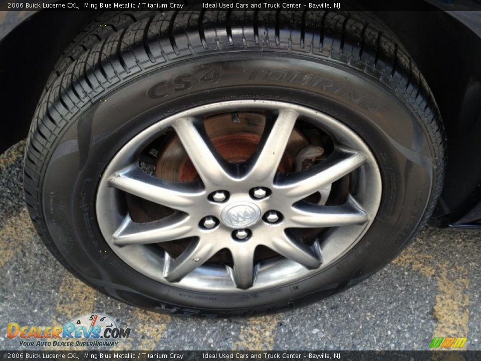2006 Buick Lucerne CXL Ming Blue Metallic / Titanium Gray Photo #7