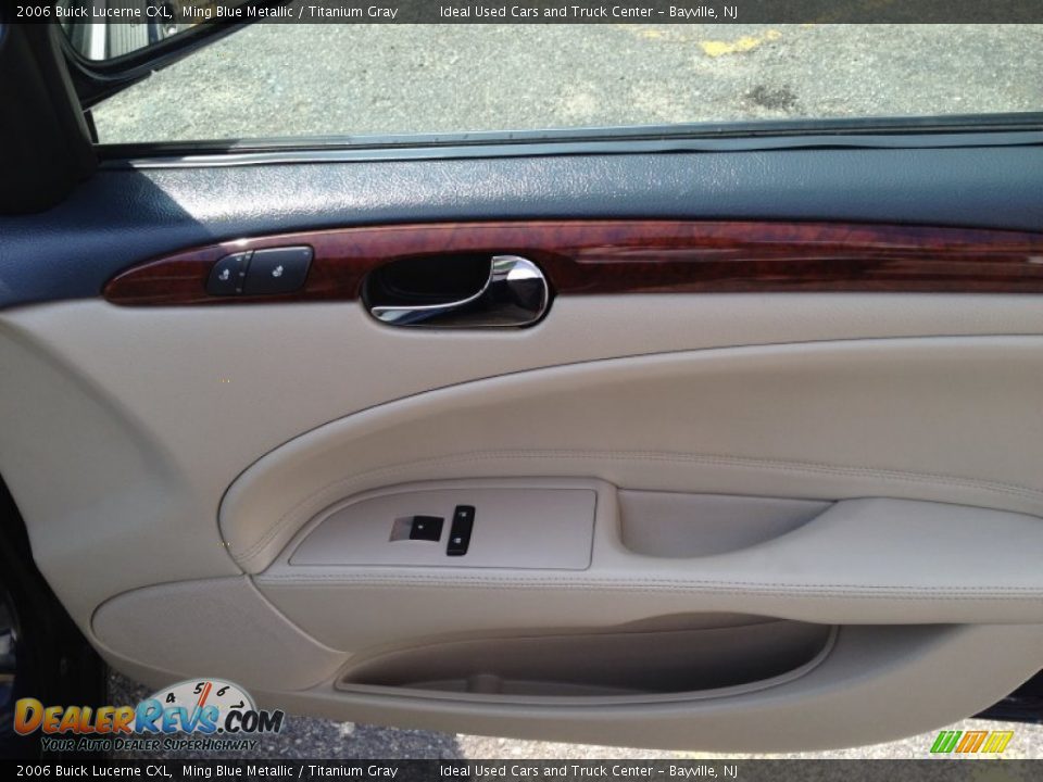 2006 Buick Lucerne CXL Ming Blue Metallic / Titanium Gray Photo #9