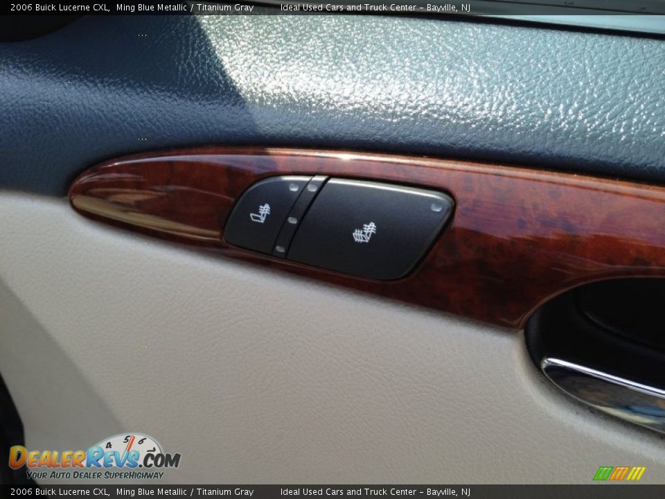 2006 Buick Lucerne CXL Ming Blue Metallic / Titanium Gray Photo #10
