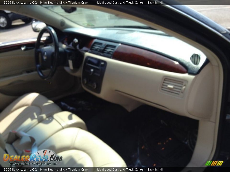2006 Buick Lucerne CXL Ming Blue Metallic / Titanium Gray Photo #11