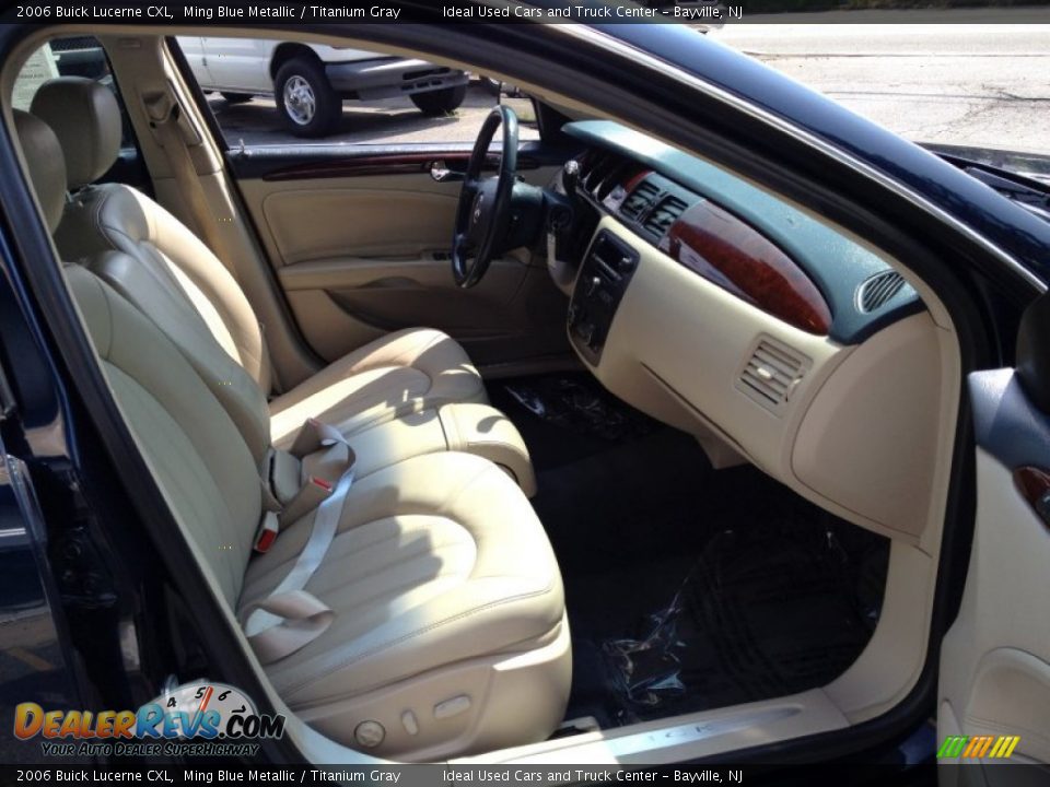 2006 Buick Lucerne CXL Ming Blue Metallic / Titanium Gray Photo #12