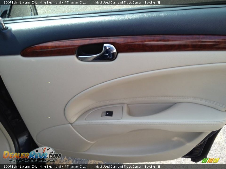 2006 Buick Lucerne CXL Ming Blue Metallic / Titanium Gray Photo #13