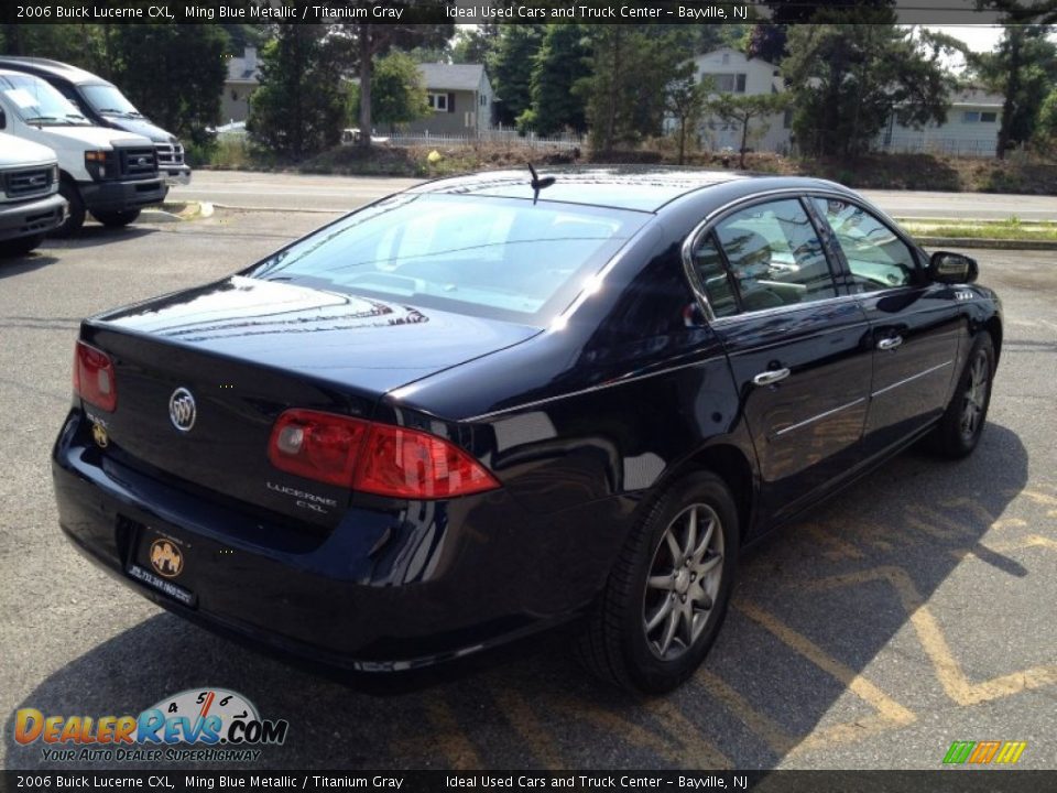 2006 Buick Lucerne CXL Ming Blue Metallic / Titanium Gray Photo #15