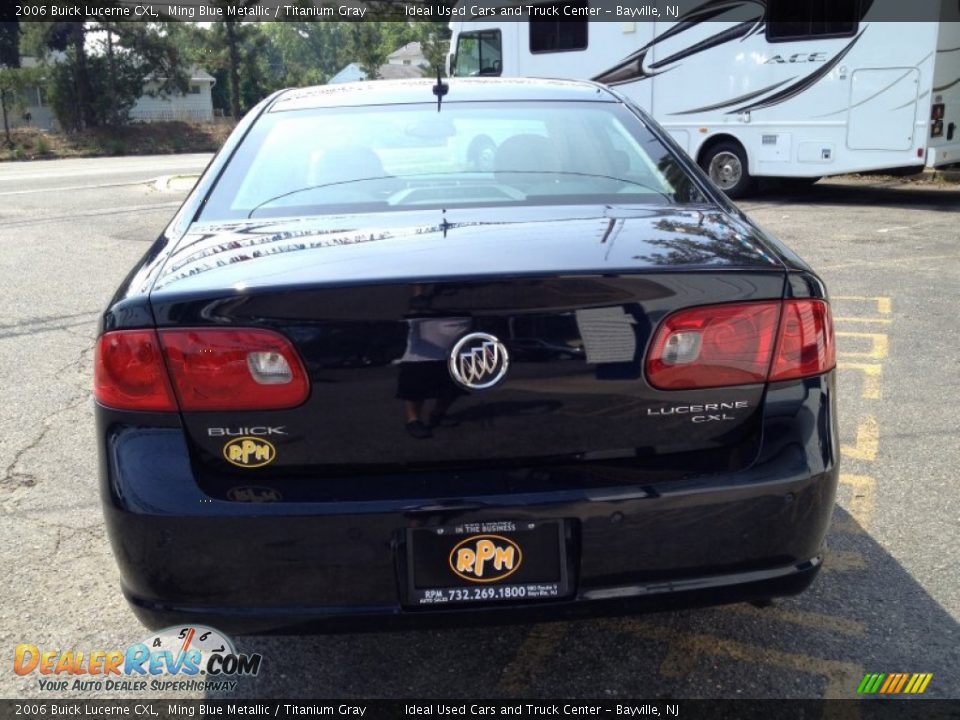 2006 Buick Lucerne CXL Ming Blue Metallic / Titanium Gray Photo #16