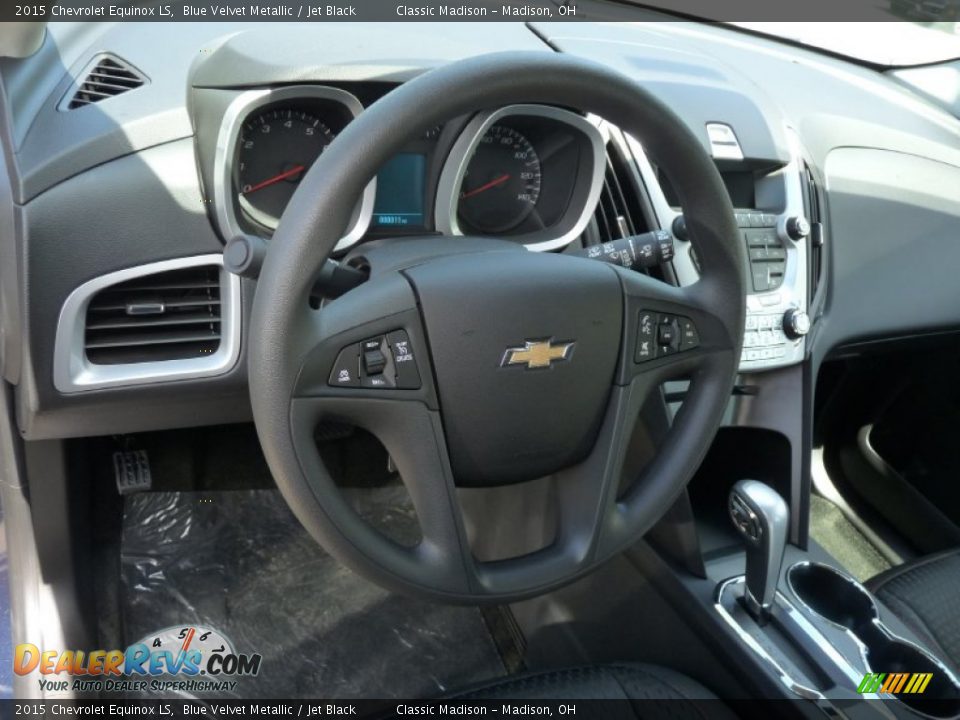 2015 Chevrolet Equinox LS Blue Velvet Metallic / Jet Black Photo #5