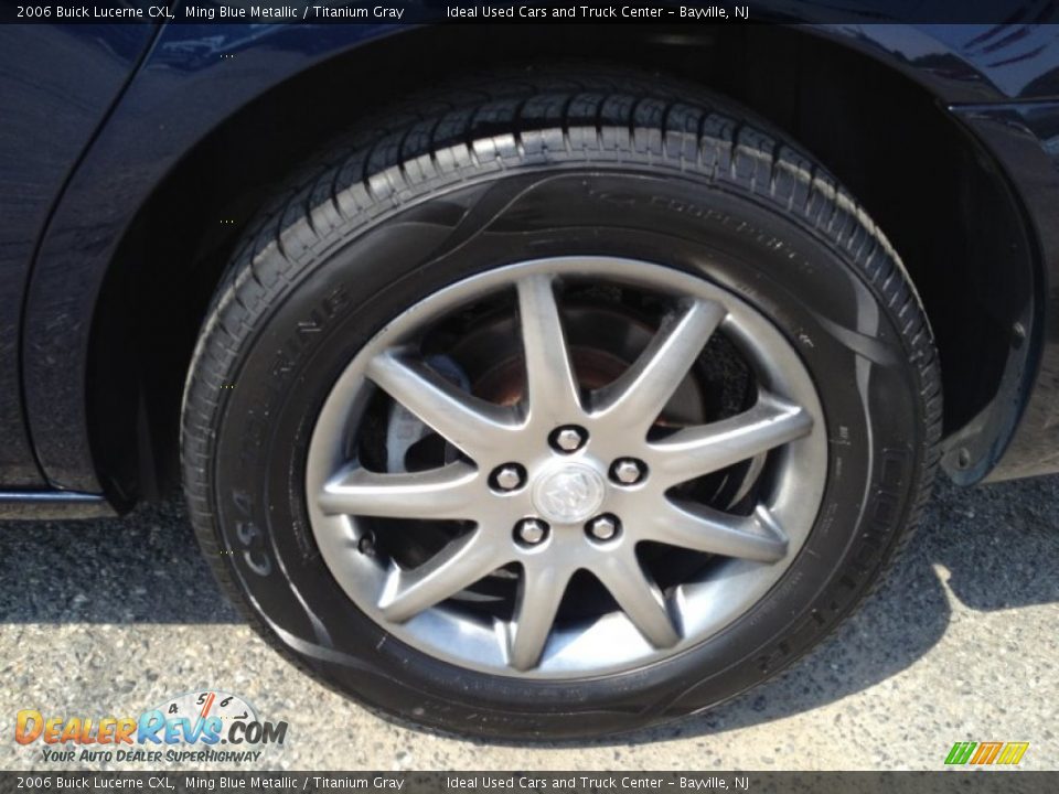 2006 Buick Lucerne CXL Ming Blue Metallic / Titanium Gray Photo #18