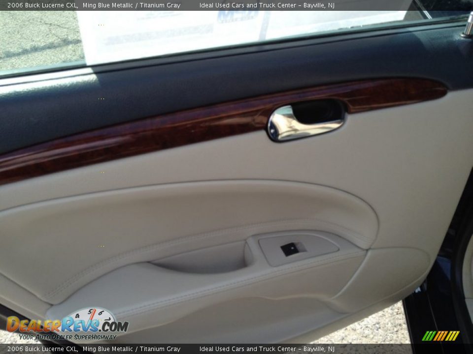 2006 Buick Lucerne CXL Ming Blue Metallic / Titanium Gray Photo #20