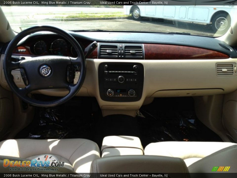 2006 Buick Lucerne CXL Ming Blue Metallic / Titanium Gray Photo #22