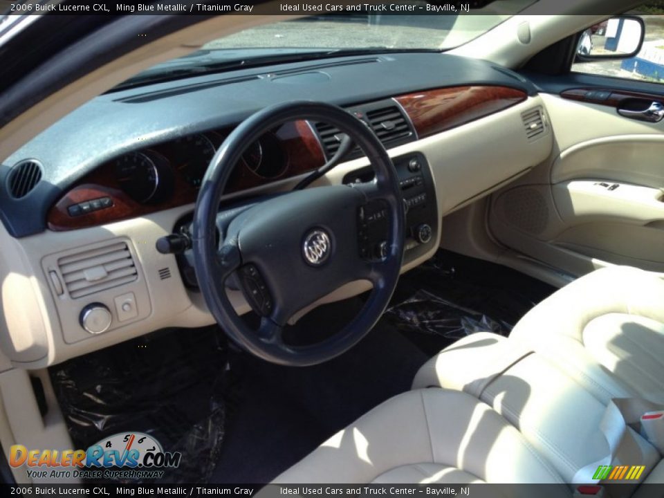 2006 Buick Lucerne CXL Ming Blue Metallic / Titanium Gray Photo #23