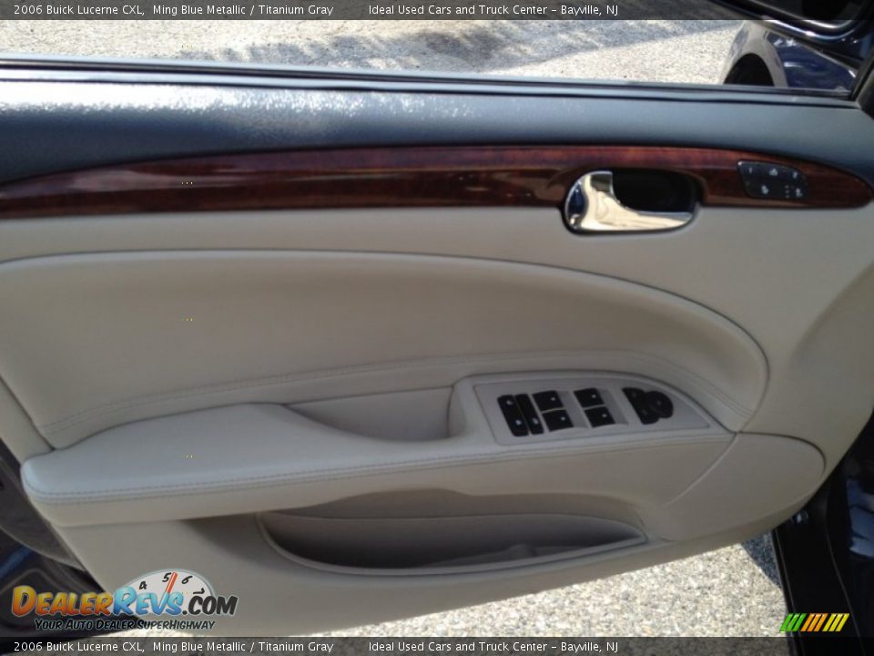 2006 Buick Lucerne CXL Ming Blue Metallic / Titanium Gray Photo #24
