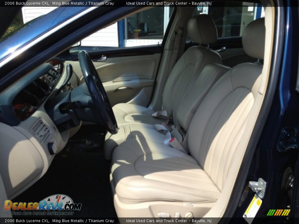 2006 Buick Lucerne CXL Ming Blue Metallic / Titanium Gray Photo #25