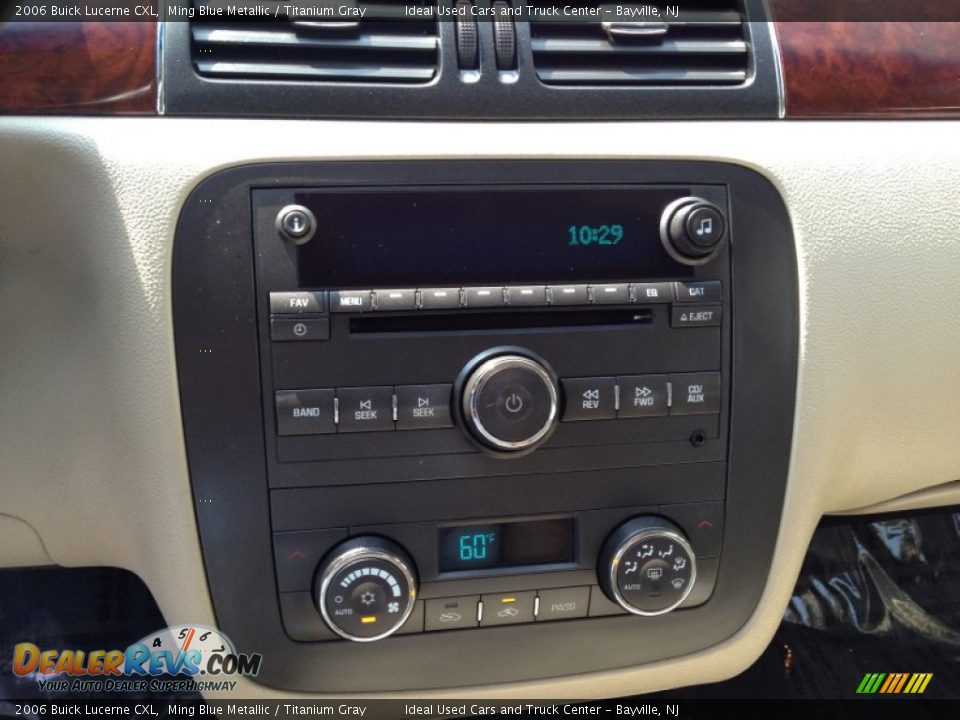 2006 Buick Lucerne CXL Ming Blue Metallic / Titanium Gray Photo #28