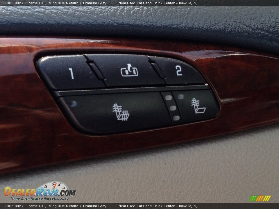 2006 Buick Lucerne CXL Ming Blue Metallic / Titanium Gray Photo #30