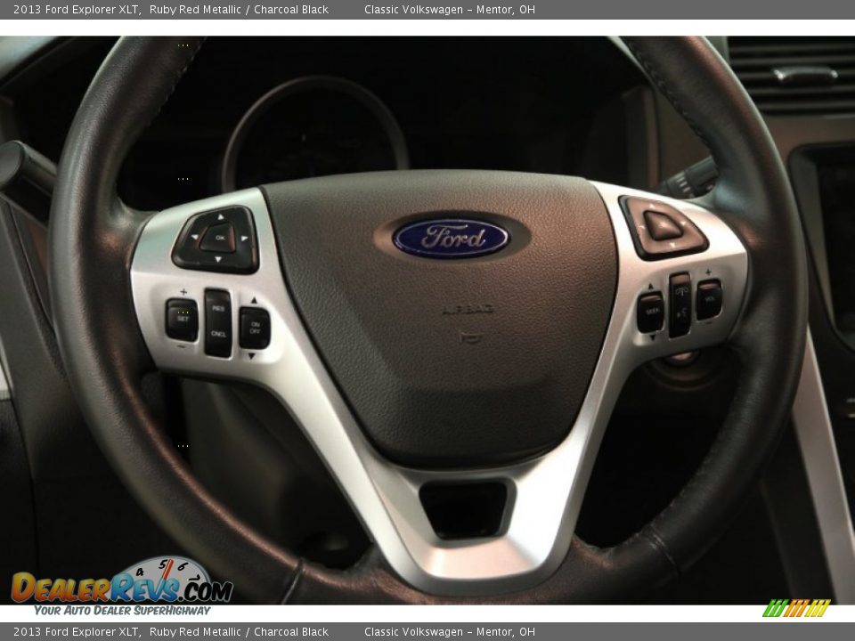 2013 Ford Explorer XLT Ruby Red Metallic / Charcoal Black Photo #6