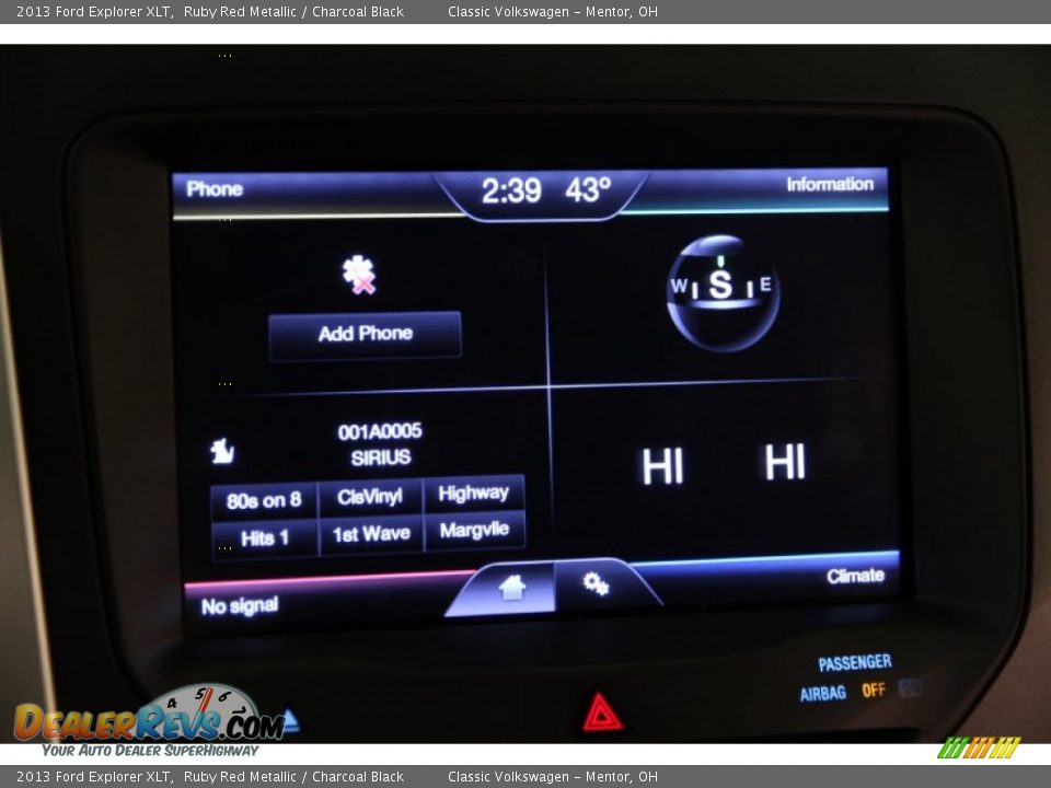 2013 Ford Explorer XLT Ruby Red Metallic / Charcoal Black Photo #9