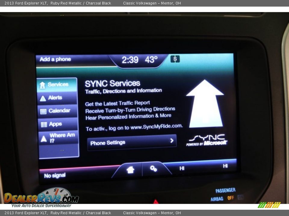 2013 Ford Explorer XLT Ruby Red Metallic / Charcoal Black Photo #10